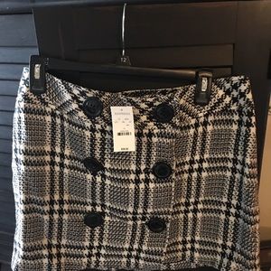 New w Tags Wool blend Mini Skirt Sz 10